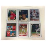 (6) Baseball Star ROOKIE Cards