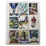 (18) Football HOFers & Stars Cards