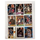 (9) NBA ROOKIES Cards