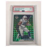2020 Panini Mosaic Green Parallel #216 Jonathan Taylor ROOKIE Graded PSA 9
