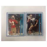 1990 All-Madden Joe Montana/Jerry Rice Football Cards