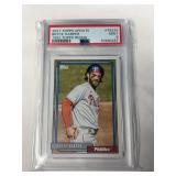 2021 Topps Update #T9235 Bryce Harper Graded PSA 9