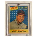1958 Topps All-Star Selection #476 Stan Musial