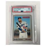 2019 Topps Heritage #174 Justin Turner Graded PSA 9