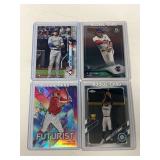 (4) MLB Young Stars & ROOKIES (Bichette, Bohm, Lewis)