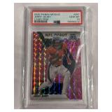 2020 Panini Mosaic #267 Jerry Jeudy ROOKIE Camo Pink Parallel Graded PSA 10 GEM
