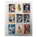 (18) Baseball HOFers & Stars Cards