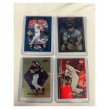 (4) Mike Piazza MLB Cards