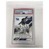 2015 Panini Contenders Class Reunion #2 Anthony Davis Graded PSA 8