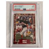 1991 Star Pics #65 Brett Favre Graded PSA 9