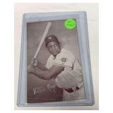 1961 Exhibit Willie Mays Card