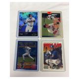 (4) Chipper Jones MLB Cards