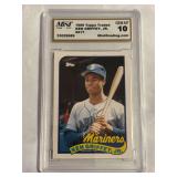 1989 Topps Traded #41T Ken Griffey Jr. ROOKIE Graded Mint Grading 10 GEM