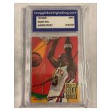 1995 Hoops Grant Hill ROOKIE Snaggletooth Grading 9