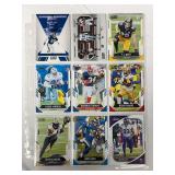 (18) Football HOFers & Stars Cards