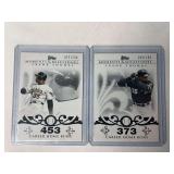 (2) 2006 Topps Frank Thomas Milestones Cards