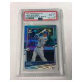 2020 Donruss Optic Carolina #112 Cody Bellinger Graded PSA 10