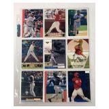 (9) Ken Griffey Jr. MLB Cards