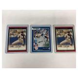 (3) Derek Jeter MLB Cards