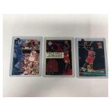(3) Michael Jordan NBA Cards
