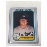1981 Fleer #140 Fernando Valenzuela ROOKIE