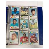 1973 Topps Football Set in Binder (Unitas, Dawson, Griese)