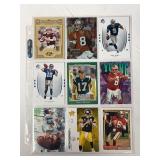 (9) Star Football Quarterbacks Cards