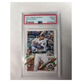 2021 Topps Holiday Short Print #HW73 Javier Baez Graded PSA 9