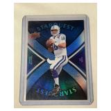 2008 Upper Deck Starquest #SQ25 Peyton Manning Rainbow Blow INSERT