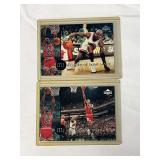(2) 1997 Upper Deck Decade of Dominance #70 & 83 Michael Jordan Cards