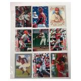 (18) Cincinnati Reds Stars Baseball Cards