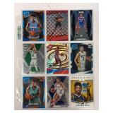 (9) NBA ROOKIES Cards