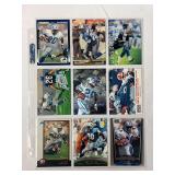 (9) Barry Sanders NFL Cards