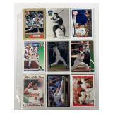 (18) Baseball HOFers & Stars Cards