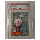 1986 Topps #161 Jerry Rice ROOKIE Graded PSA 6
