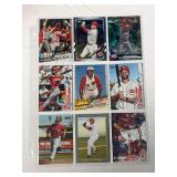 (18) Cincinnati Reds Stars Baseball Cards