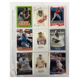 (18) Baseball HOFers & Stars Cards