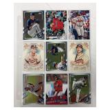 (15) Atlanta Braves Stars Baseball Cards