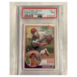 2018 Topps Update #83-2 Shohei Ohtani ROOKIE 1983 Topps Graded PSA 9