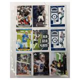 (18) Football HOFers & Stars Cards