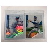 (2) 2000 Topps Tek #2-10 & 2-14 Chipper Jones