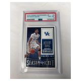 2015 Panini Contenders DP #9 Anthony Davis Graded PSA 8
