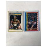 (2) 1987 Fleer #85 & 10 Chuck Person ROOKIES
