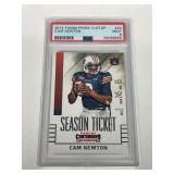 2015 Panini Prizm Draft Picks #23 Cam Newton Graded PSA 9