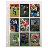 (9) NFL ROOKIES Cards