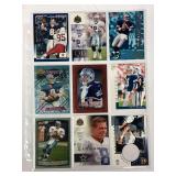 (9) Troy Aikman NFL Cards