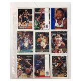 (9) NBA ROOKIES Cards