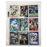 (9) Emmitt Smith NFL Cards