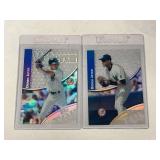 (2) 2000 Topps Tek #32-7 & 32-14 Derek Jeter