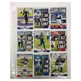 (18) Football HOFers & Stars Cards